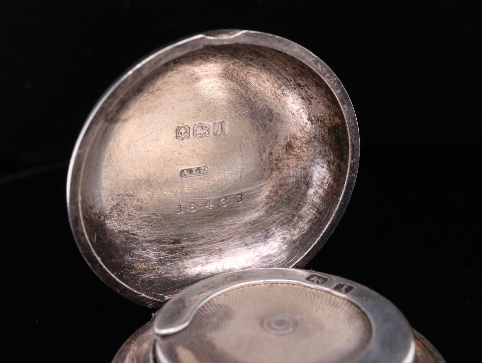 Antique 1910 ALD 925 Silver Sovereign Coin Holder