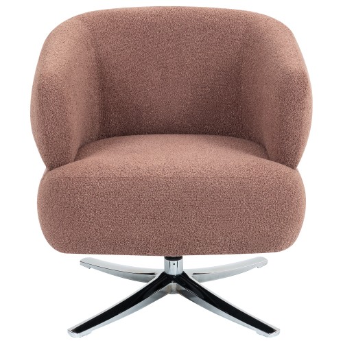 Swivel Lounge Chair Cuddle-style Leisure Swivel Round Sofa Chair for Home Office