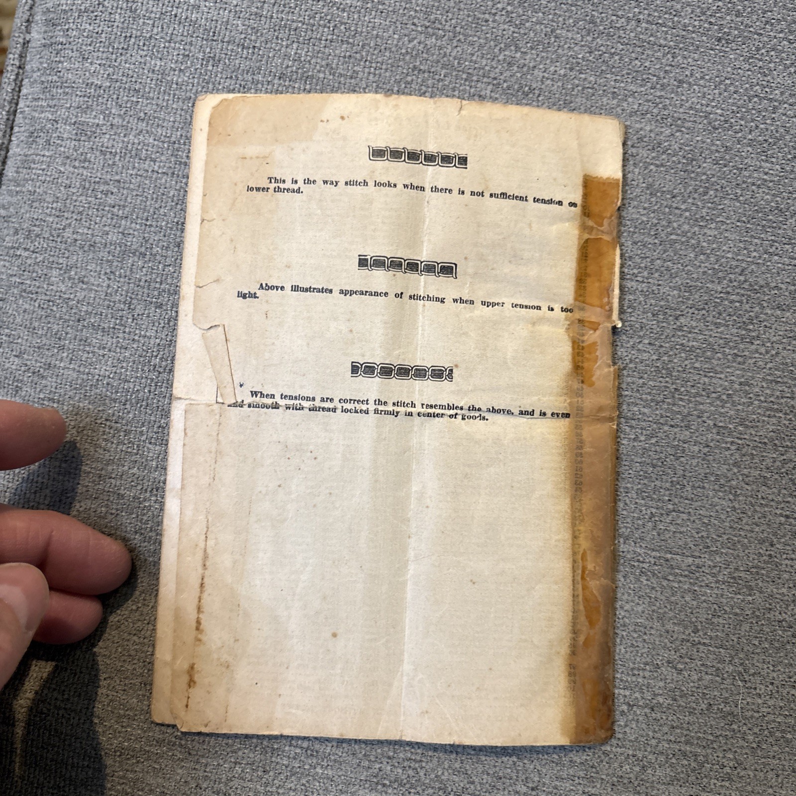 E.B.H. Electric Sewing Machine Instruction Booklet – 2M-10-26 – IRWIN