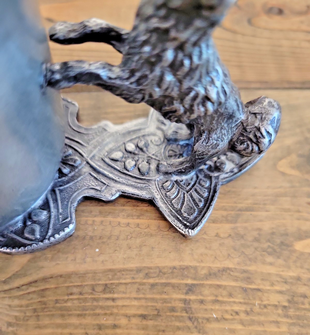 Rare LYONS SILVER Co Quadruple Silverplated – Dog Toothpick Holder