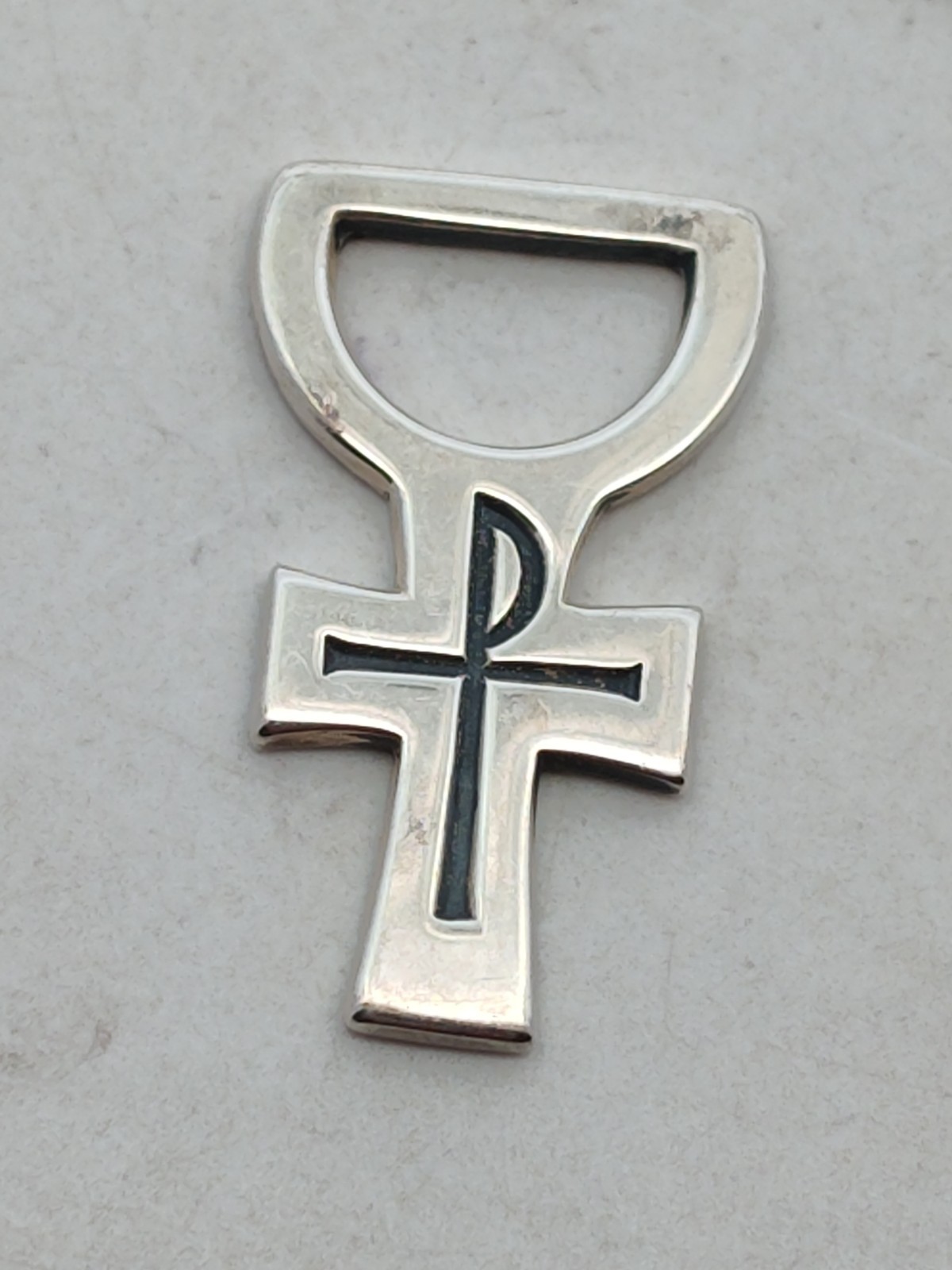 James Avery Sterling Silver Bookmark Cross & Dove Ends Only, No Ribbon