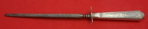 Saint Dunstan Chased by Gorham Sterling Silver Steak Carving Hone 10 1/4″