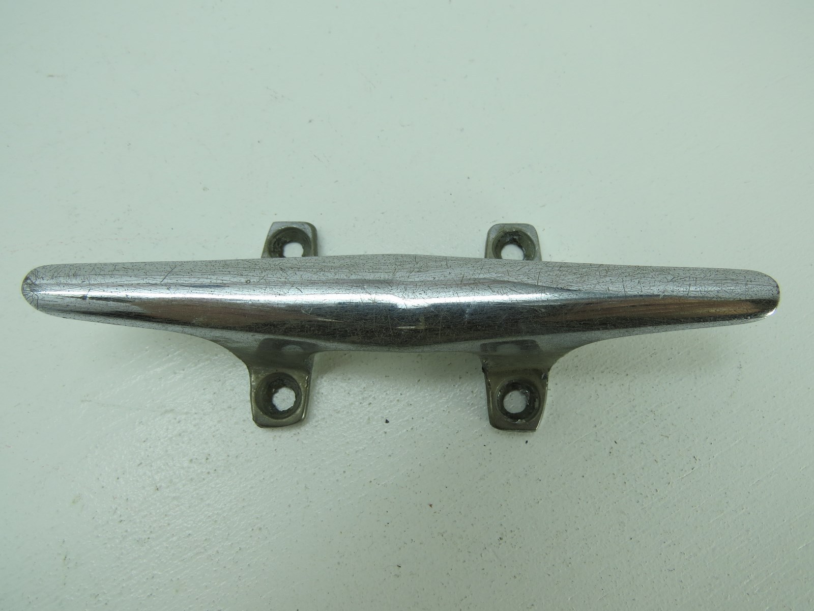 5+15/16 INCH CHROME CLEAT BOAT DOCK (D2A1467)