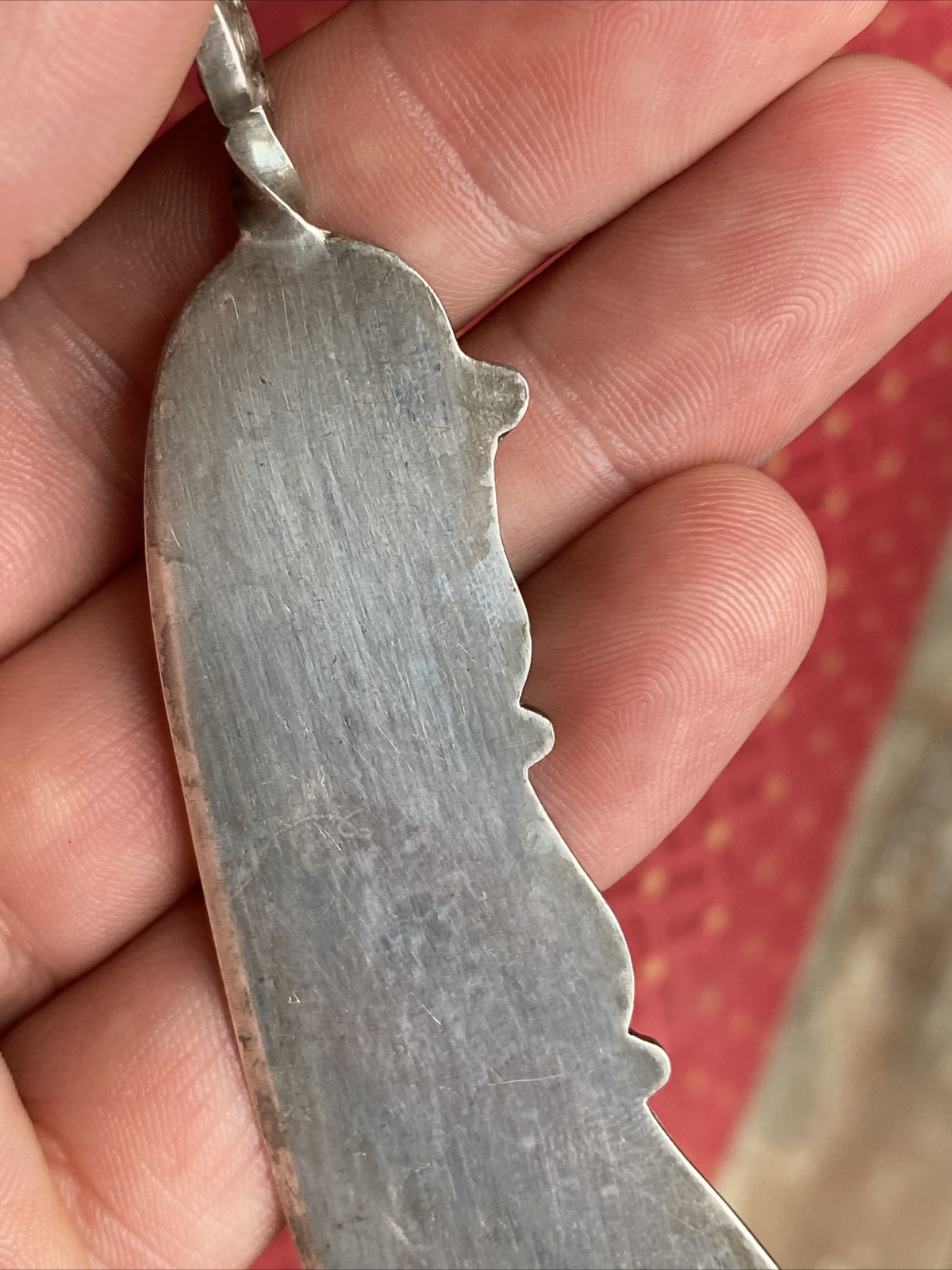 🦅 WM Rogers ⭐️ HARVARD Pattern 1891 TWISTED HANDLE MASTER BUTTER KNIFE SPREADER