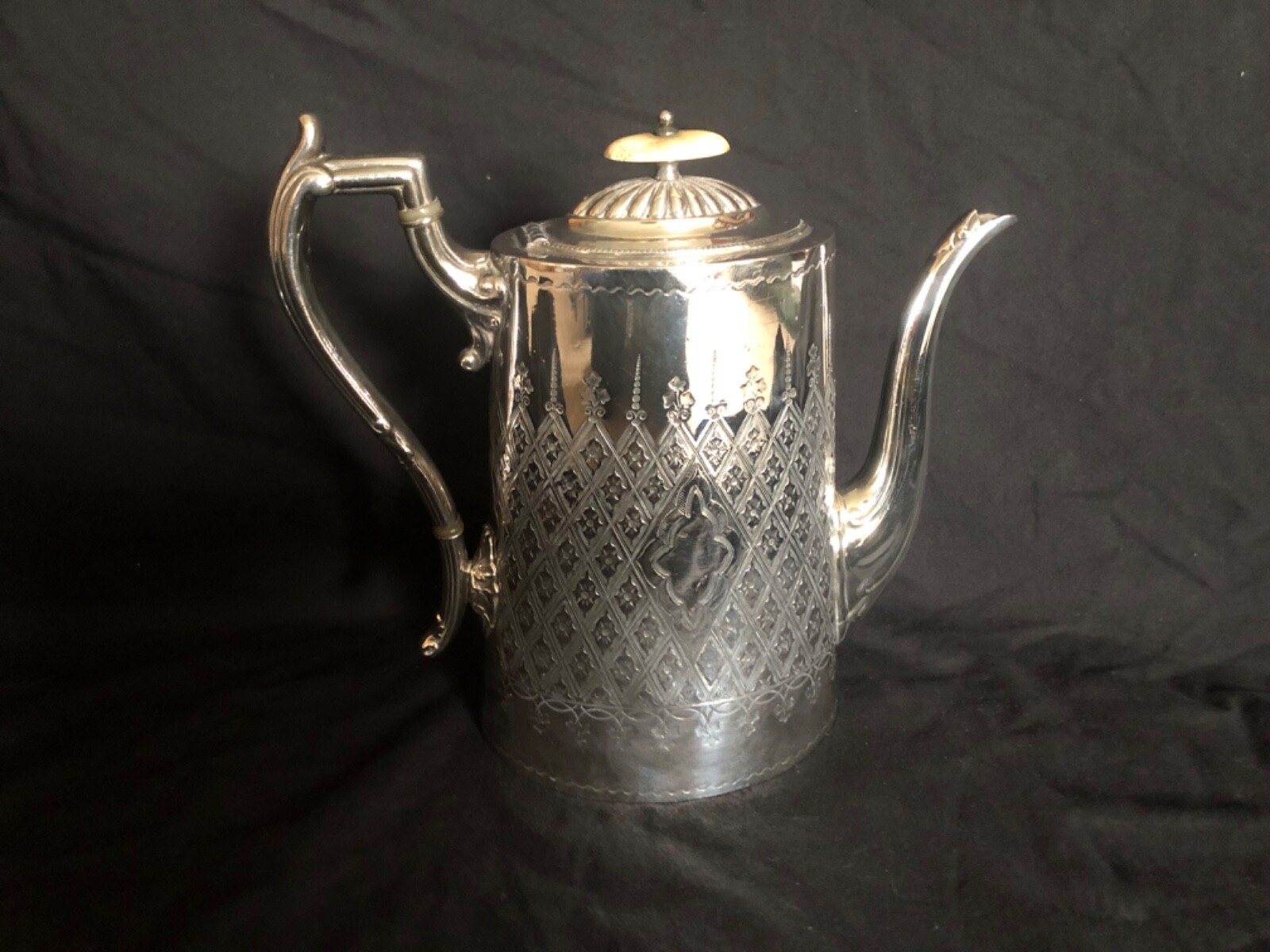 A James Dixon And Sons E.P.B.M Plate Coffee Pot