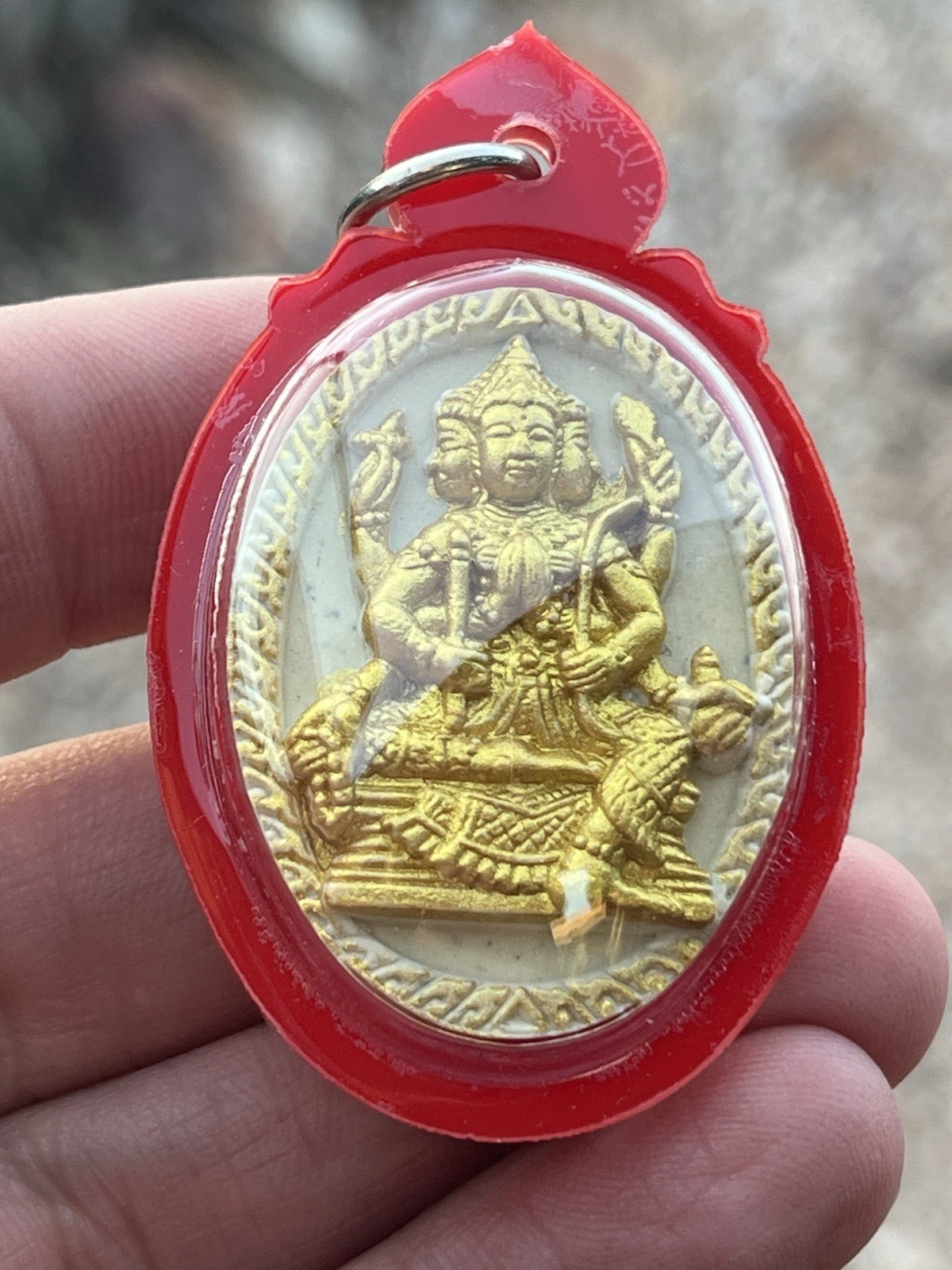 Thao Maha Phorm Sne Amulet Charm Fetish Luck Talisman Protection