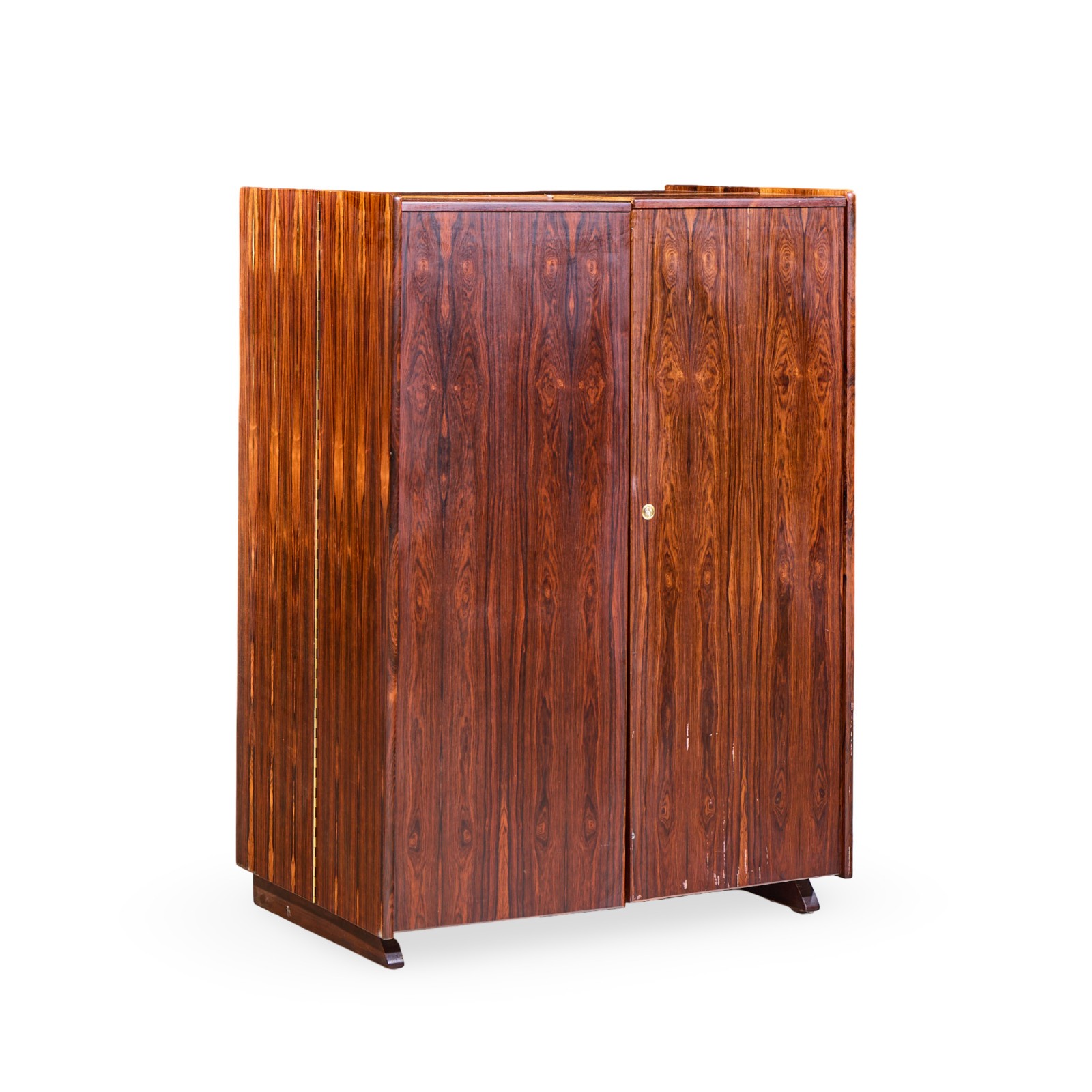 Mummenthaler & Meier Mid Century Rosewood Magic Box Hideaway Desk