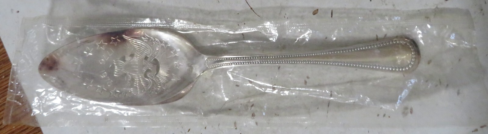 Vintage Bicentennial Eagle Pie Cake Server by Oneida Community Silverplate NEW