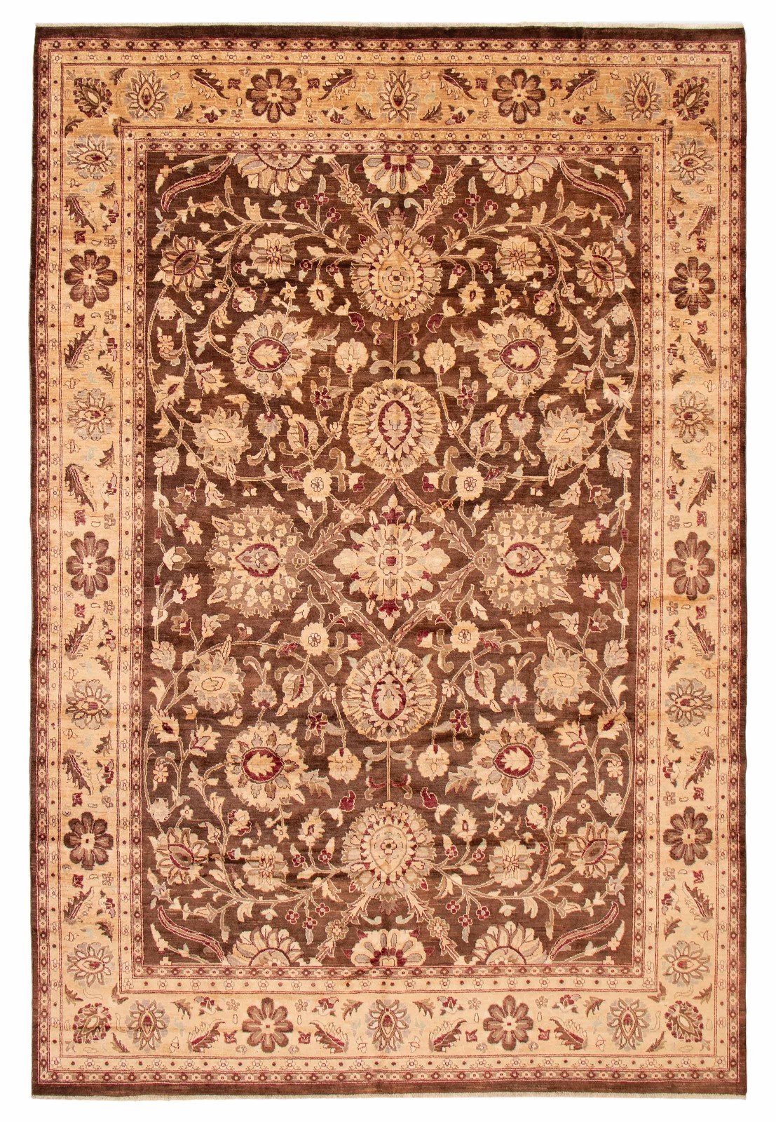Traditional Vintage Hand-Knotted Oriental Carpet 9’8″ x 14’2″ Wool Area Rug
