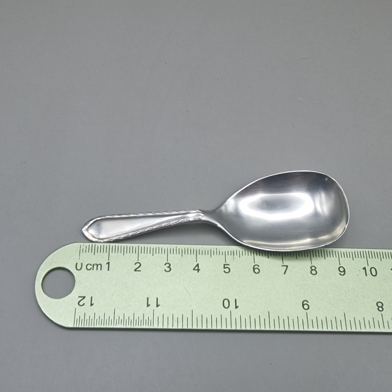 Antique Sterling Silver Tea Caddy Spoon by Cooper Brothers & Sons Ltd 1927
