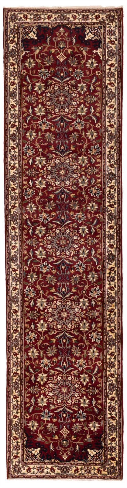 2’8″ x 11’0″ Vintage Hand-knotted Runner Rug Traditional Oriental Wool Carpet