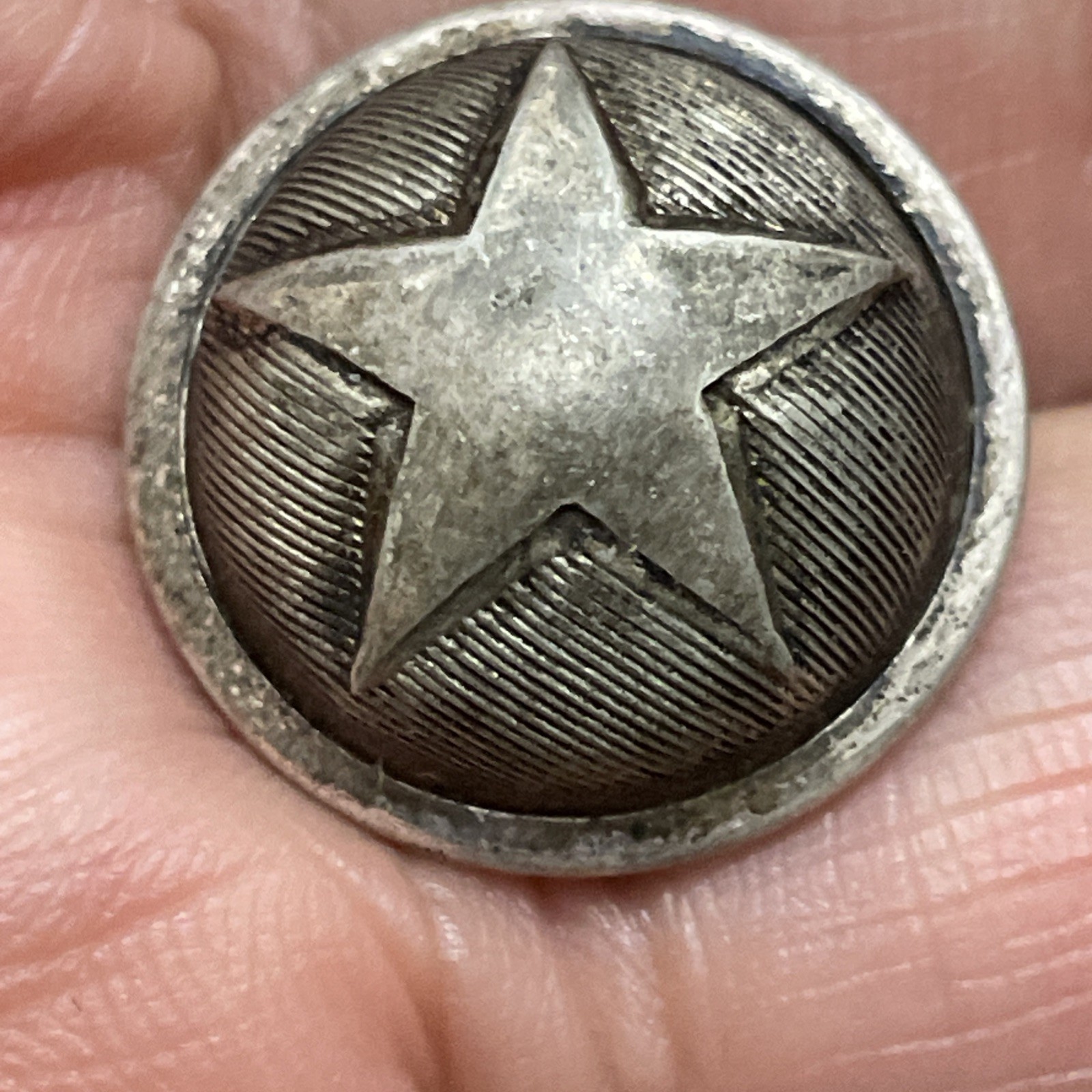 Goodwin’s Star Uniform Button, 0.8”, Pat. July 27 1875