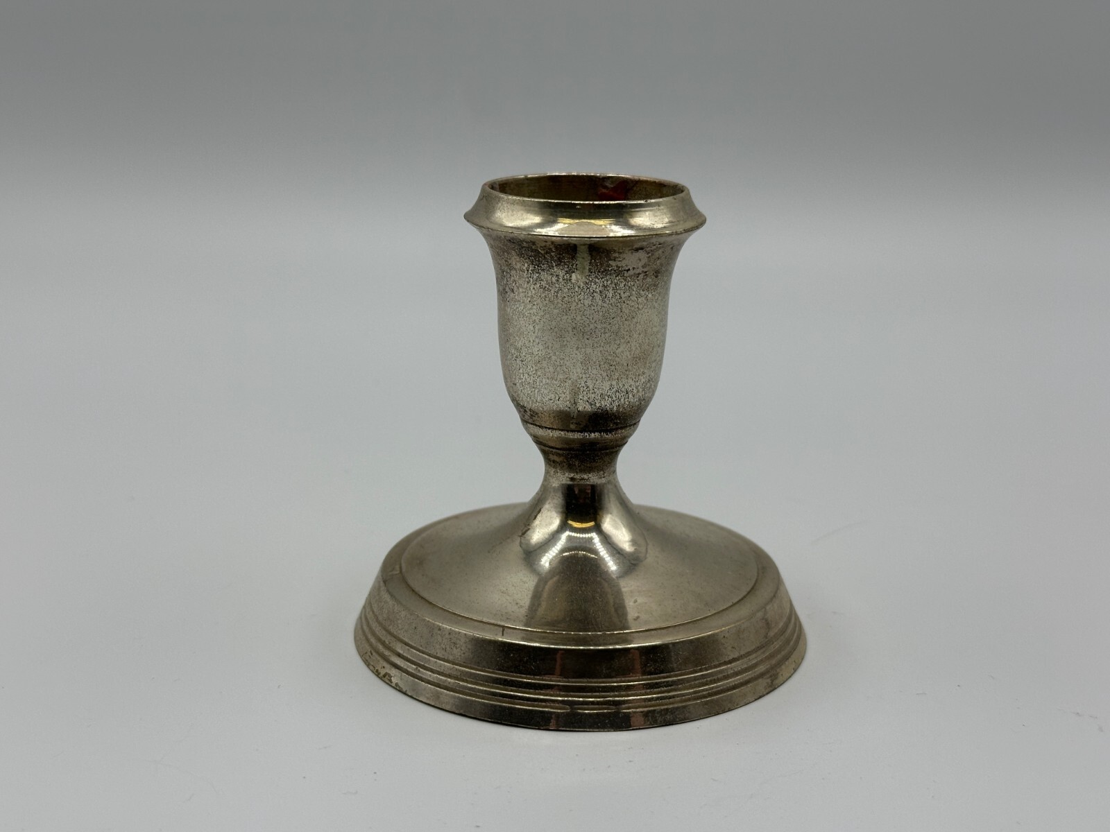 Vintage Leonard Silver Plated Candle Holders 3″ Made in India
