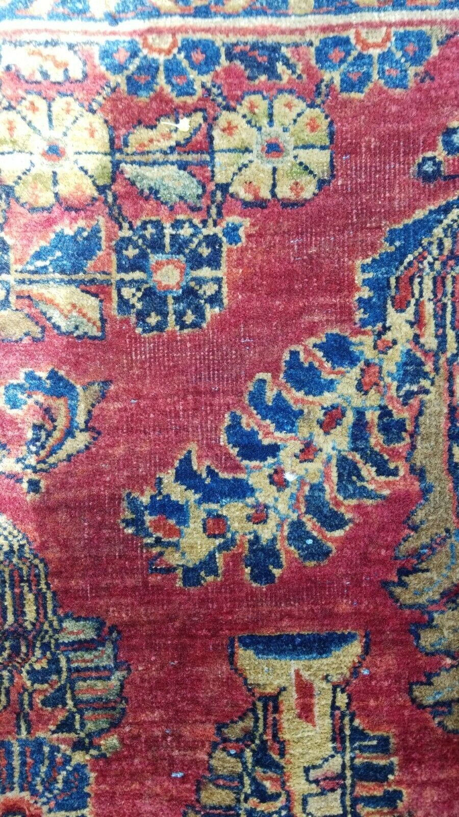 Antique Palace Size Double Signed Hand Knotted Rug 11′ 9″ x 20′ 0″