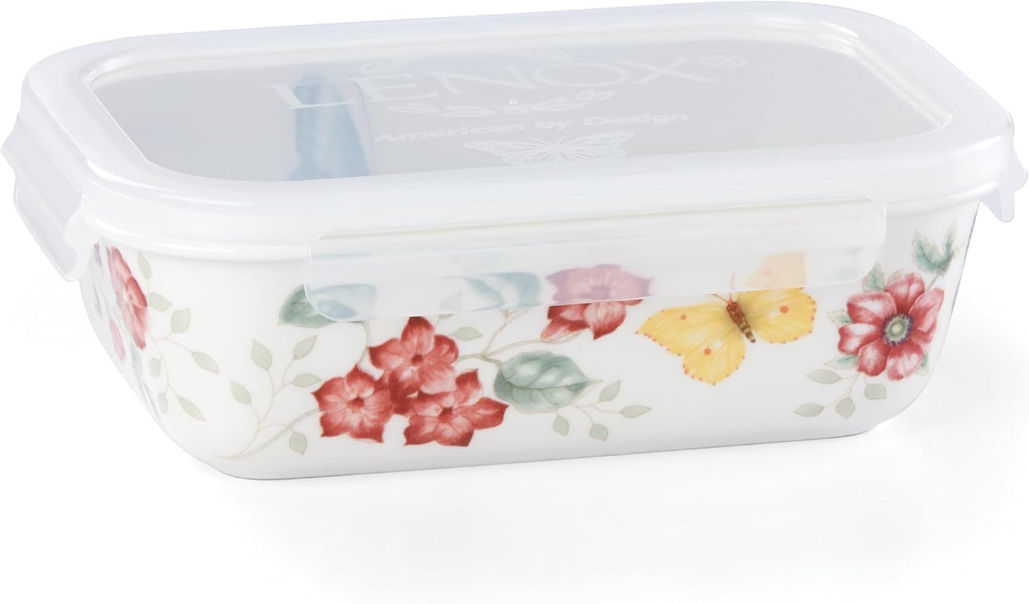 Lenox Butterfly Meadow, Rectangular Serve and Store,Food Storage Containers