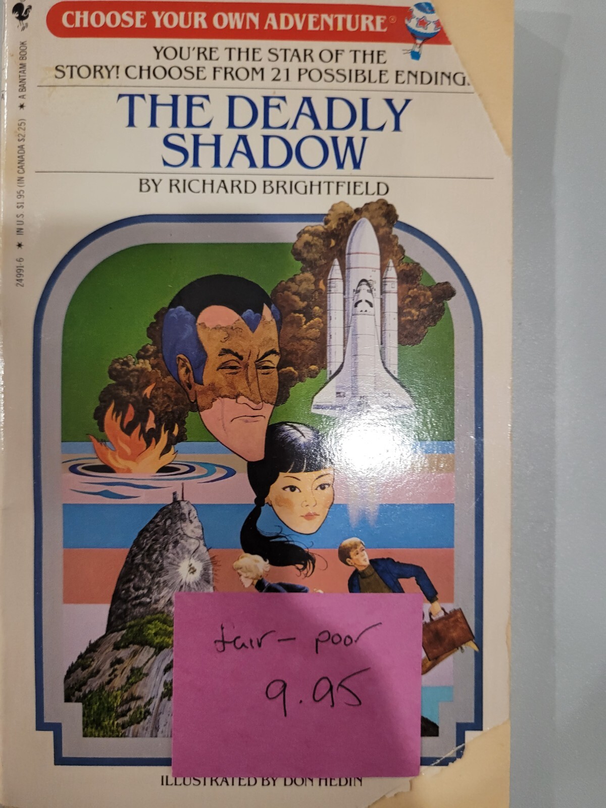 Choose Your Own Adventure The Deadly Shadow Book