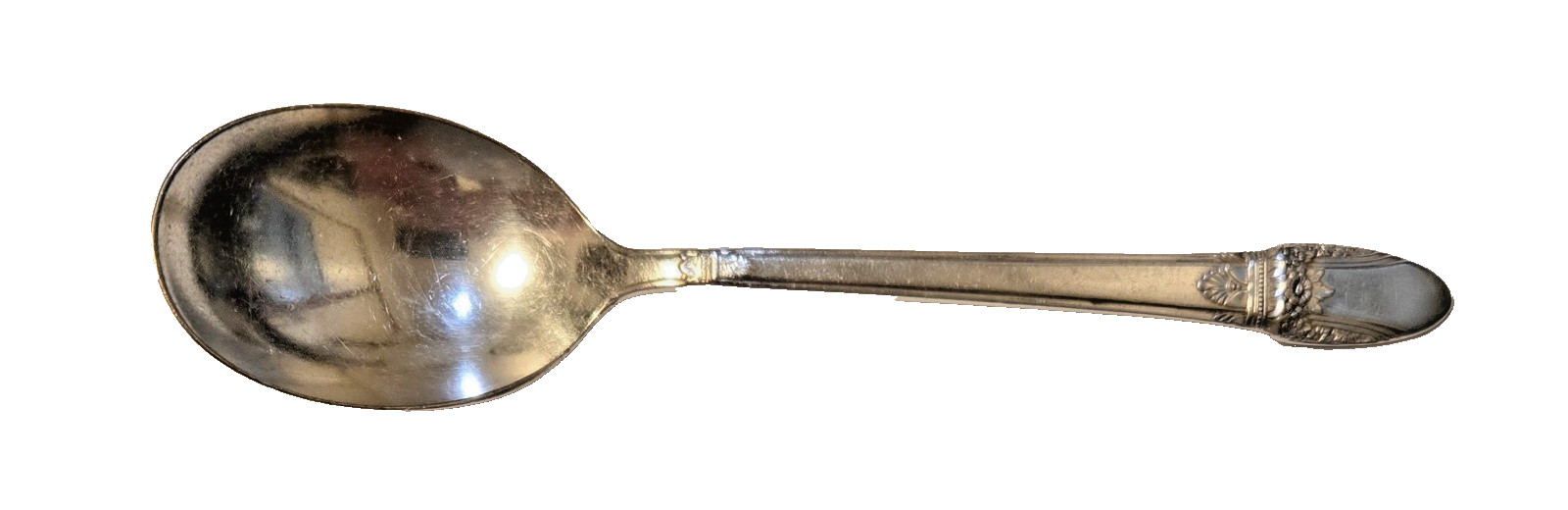 Silver Plated Sugar / Condiment Spoon – First Love – 1847 Rogers