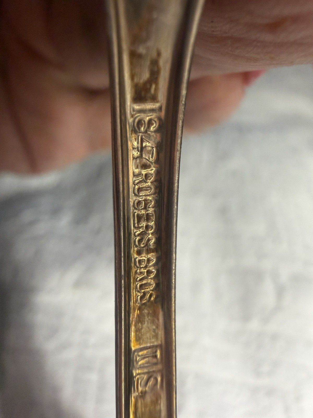 1847 Rogers Bros Silverware IS Pierced Tomato Berry Serving Spoon
