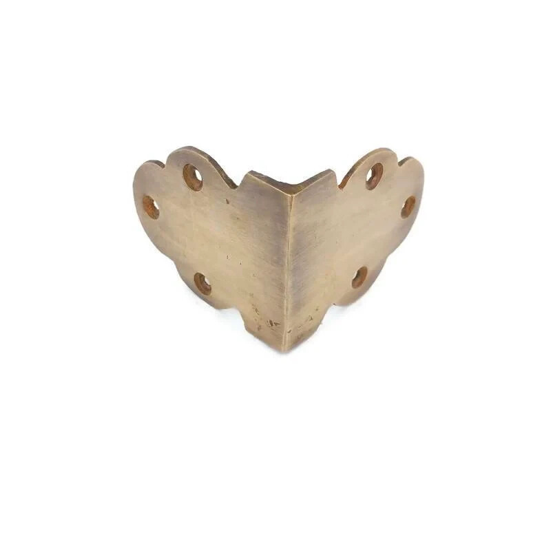solid brass small 2.1/4″ inch Box Corner Table support bracket angle 6 cm