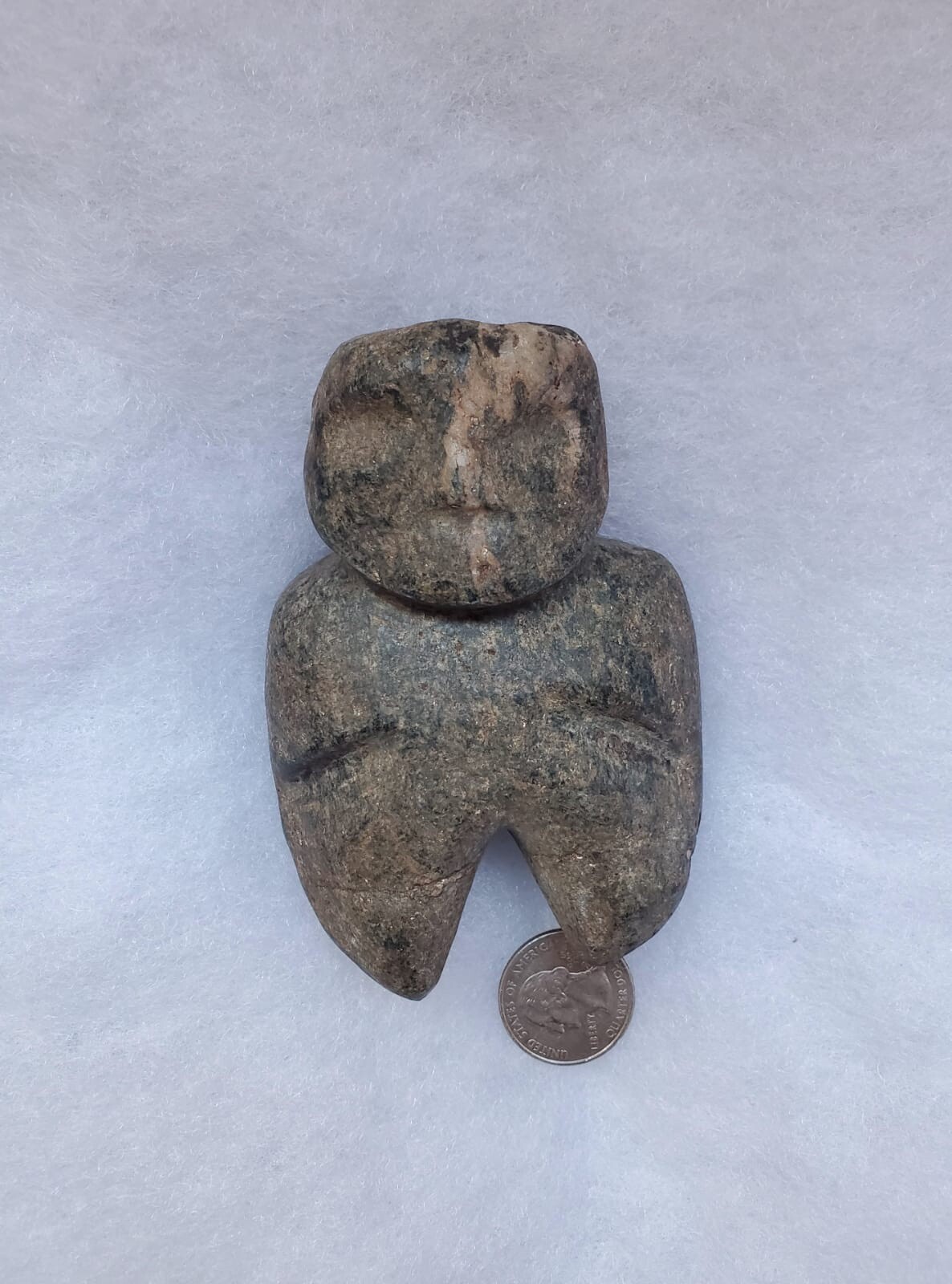 Precolumbian Mezcala Stone Figure