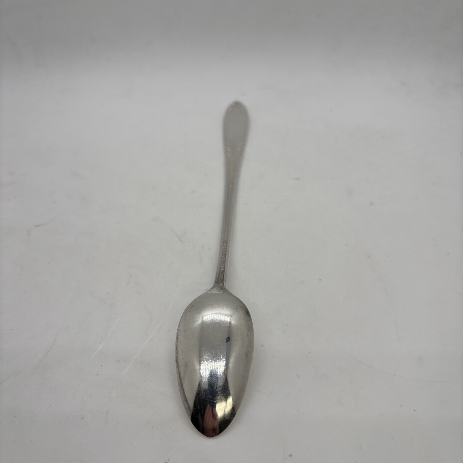 Antique Iced Teaspoon Flatware KING EDWARD 1936/1951 National Silverplate 7.5”