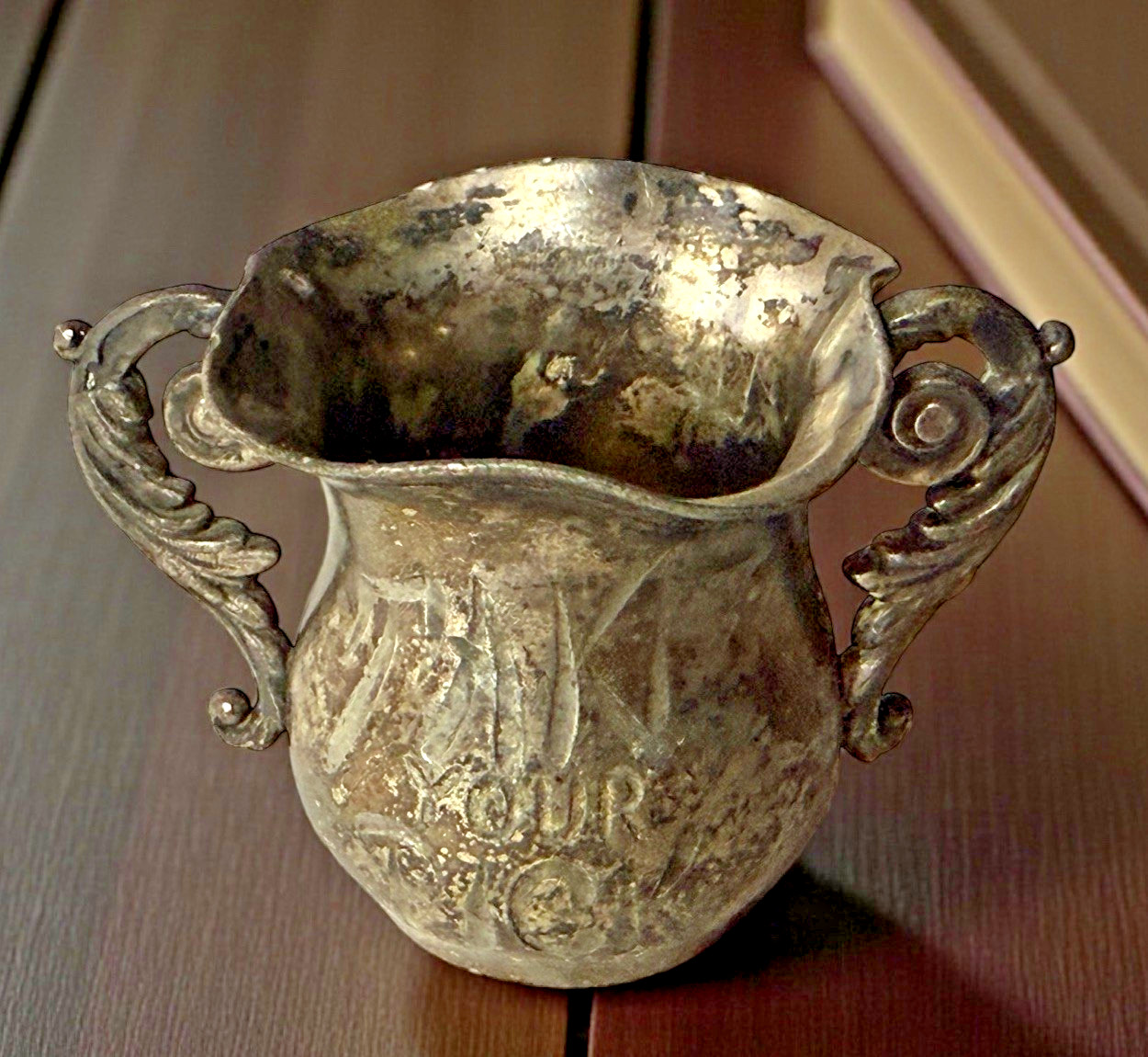 Antique Homan Silverplate “Take Your Pick” Special Metal Toothpick Holder