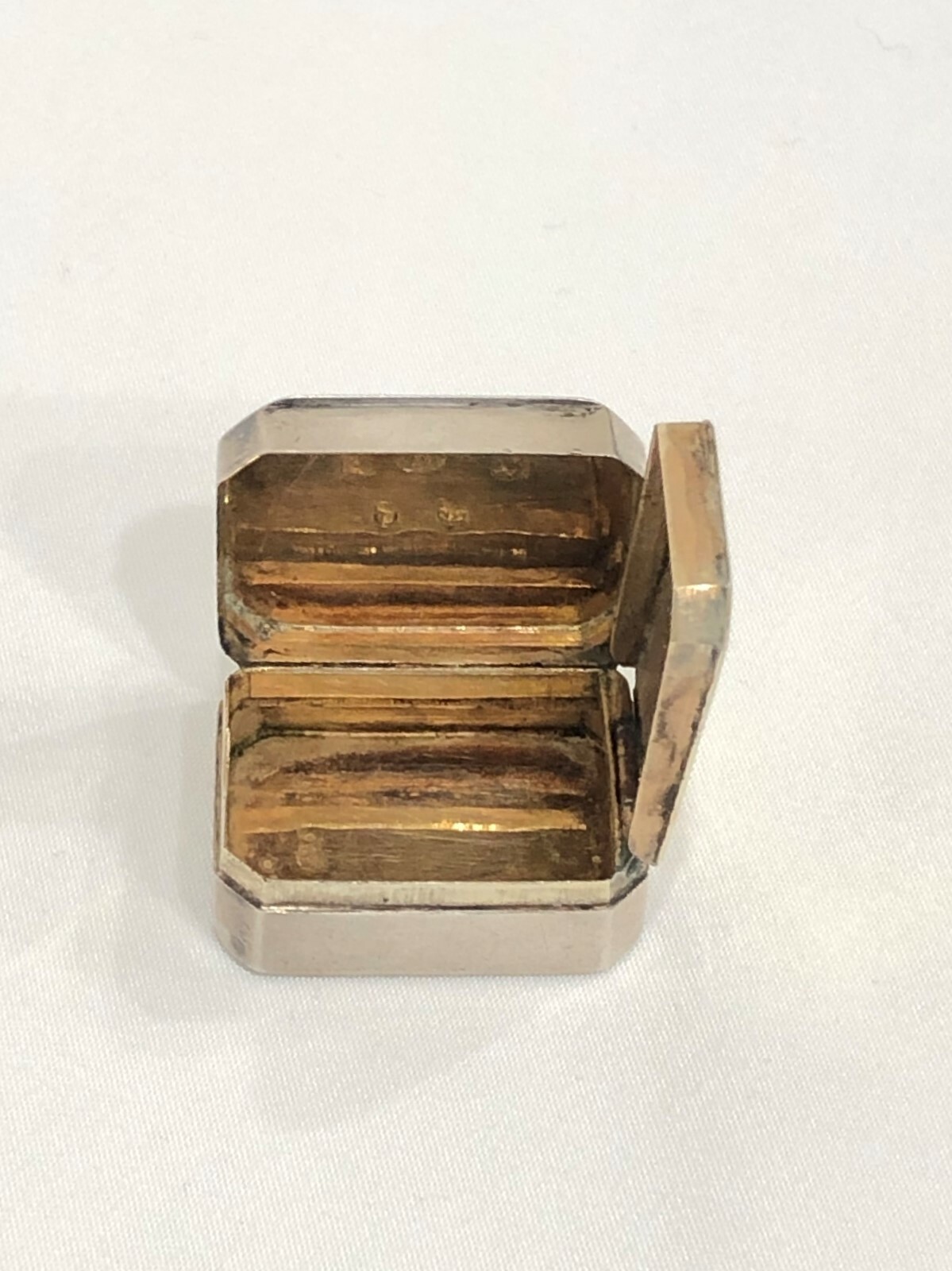 Antique 1814 Georgian Sterling Silver Vinaigrette – Thomas Willmore England 