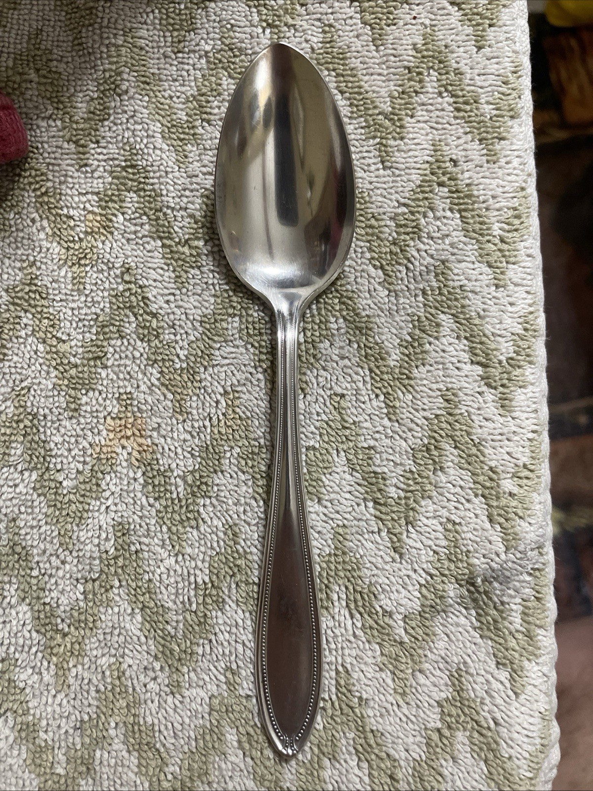 ST REGIS 1911 OVAL SOUP or DESSERT SPOON by ONIEDA COMMUNITY PURITAN PLATE