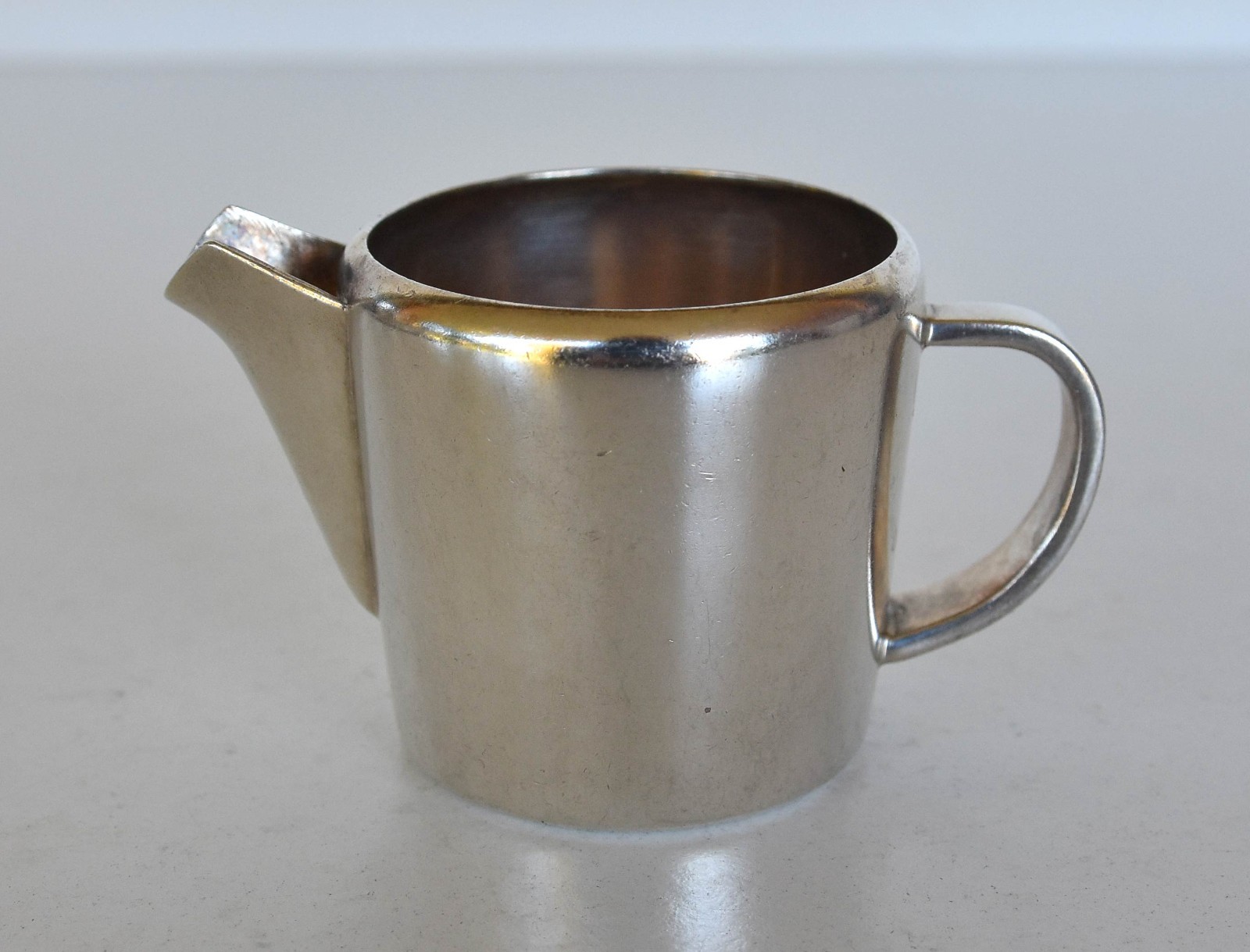 Vintage Broggi Italy Sitmar Cruise Ship Line Silver Plated Milk Jug #2