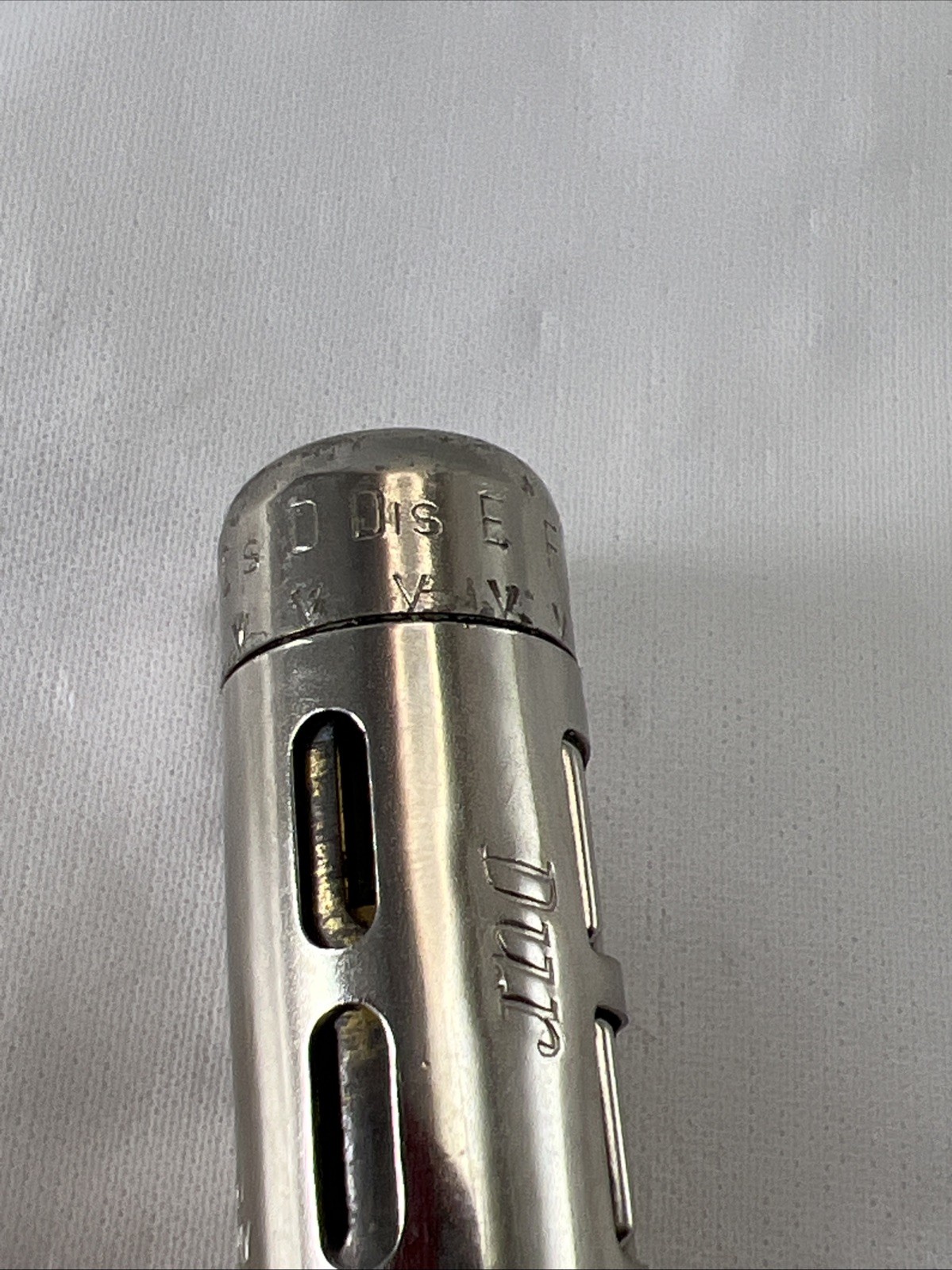 Antique German Pitch Pipe Single Tuner Harmonica Chromatic Case – Rare