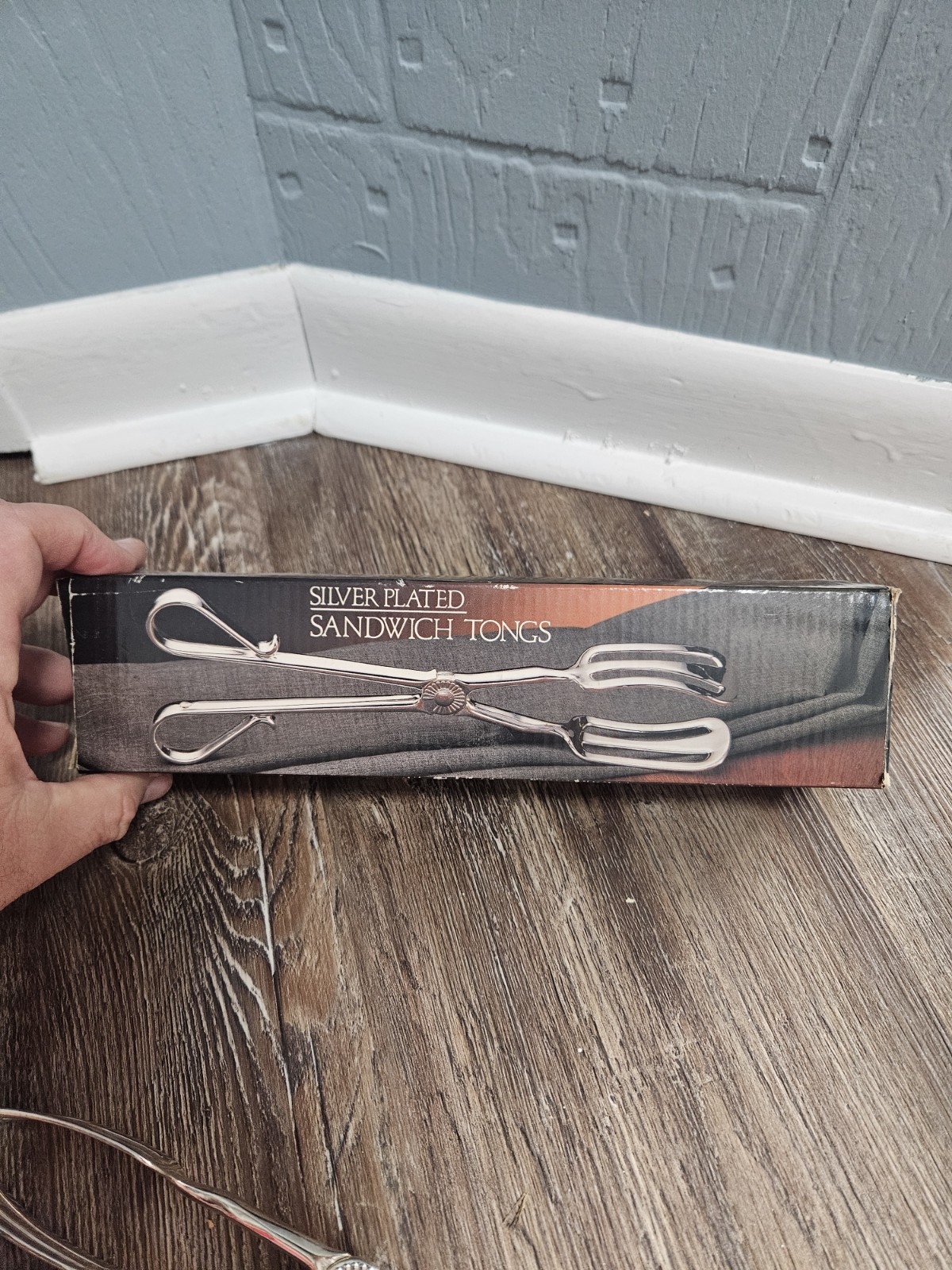 Paul Revere Silversmiths Silver Plated Sandwich Tongs Style Number 401