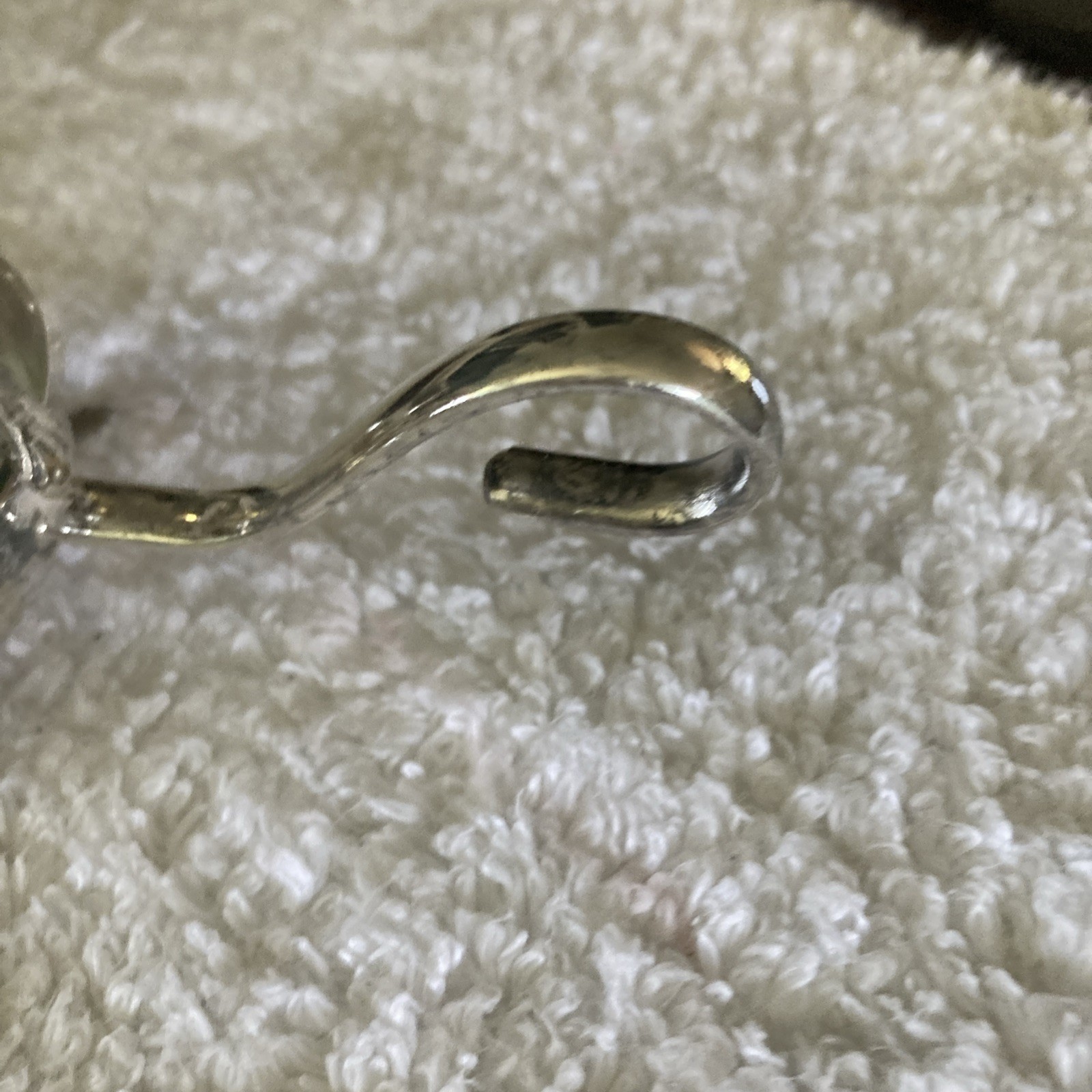 ANTIQUE CORONET HALLMARKED SILVER TEA STRAINER ON STAND Lovely details