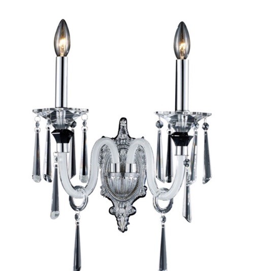 ELK Lighting Creativity, Item 31090/2, Duchess Candle Crystal Wall Sconce Light