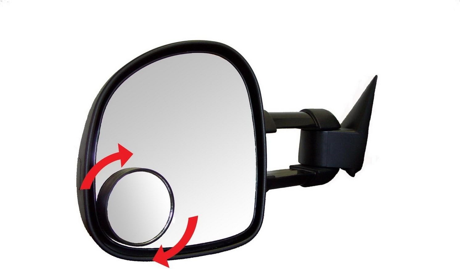 Lightweight Round Convex Mirror 3.75” – Ideal Blind Spot Solution for Cars