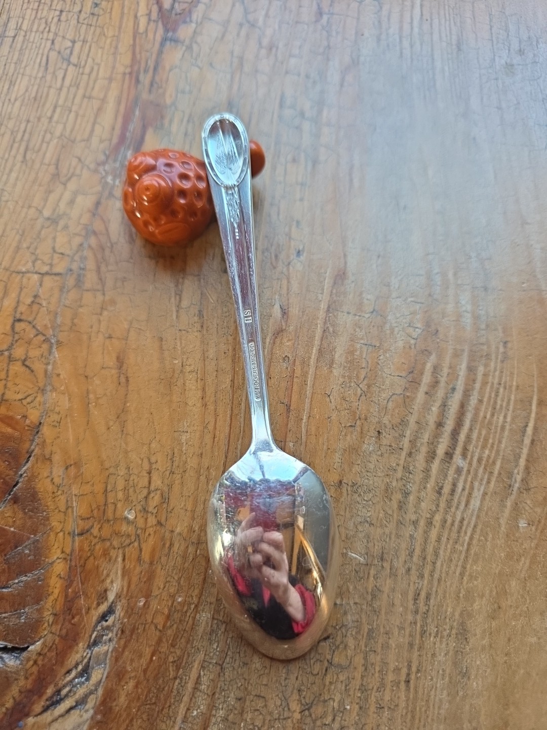 Vtg Grover Cleveland 1887 Interstate Commerce Silverplate Spoon Wm Rogers 6.5″