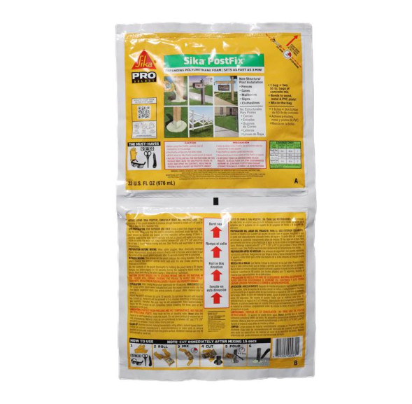 Sika 483503 Pro Select Fence Post Backfill 33 oz. (Pack of 10)