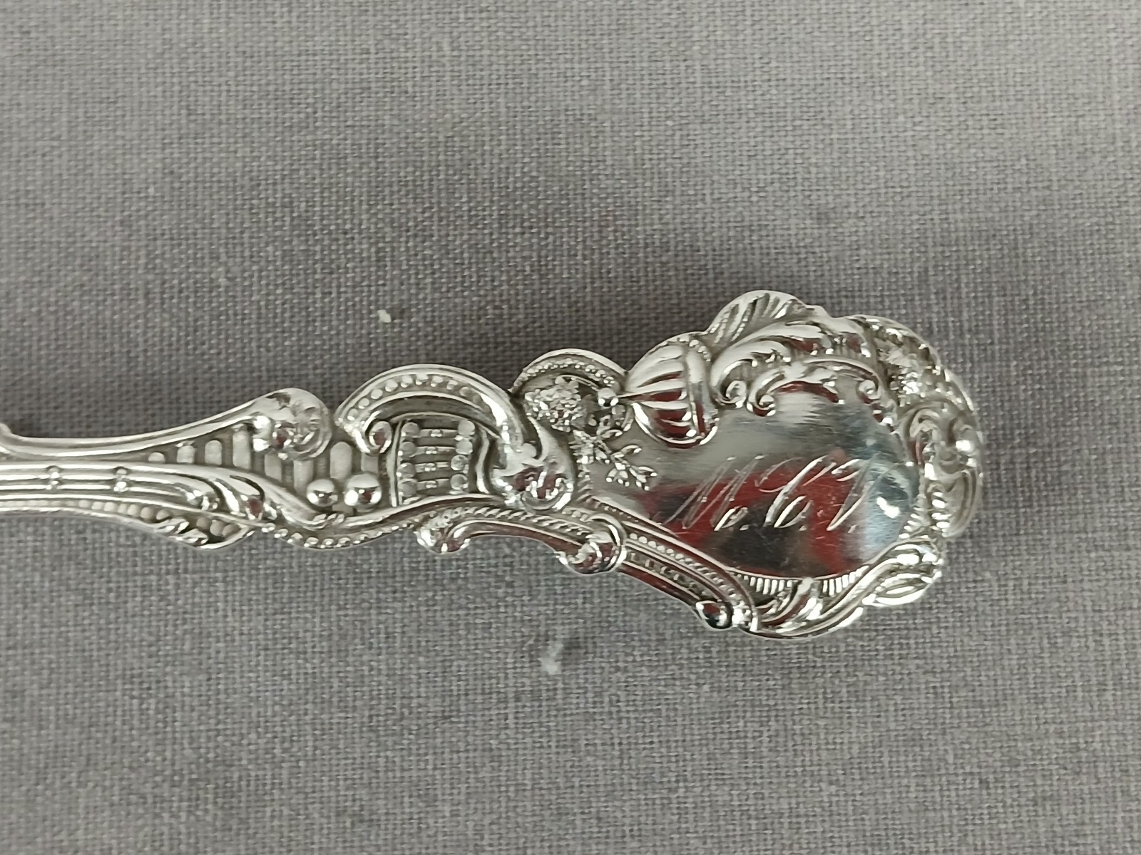 Antique Gorham Versailles Pattern Sterling Silver Teaspoon Circa 1899