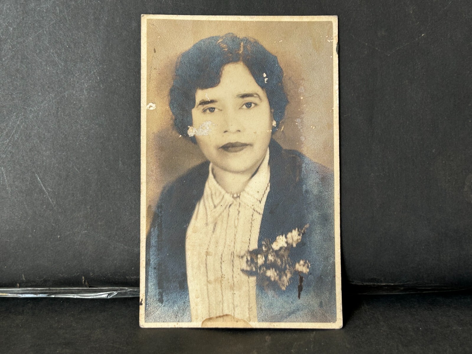 1937’s RARE OLD VINTAGE LITHO B/W PHOTOGRAPH OF BEAUTIFUL LADY COLLECTIBLE