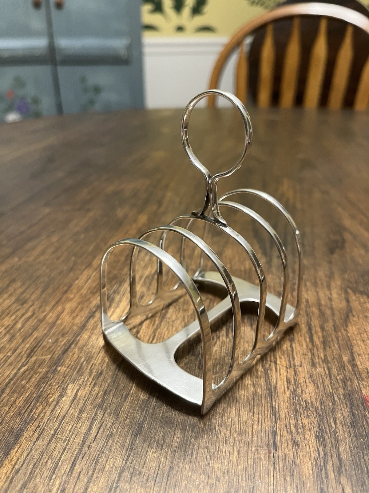 Sterling Silver Toast Rack, James Dixon & Sons, Ltd., Sheffield, UK, 1918
