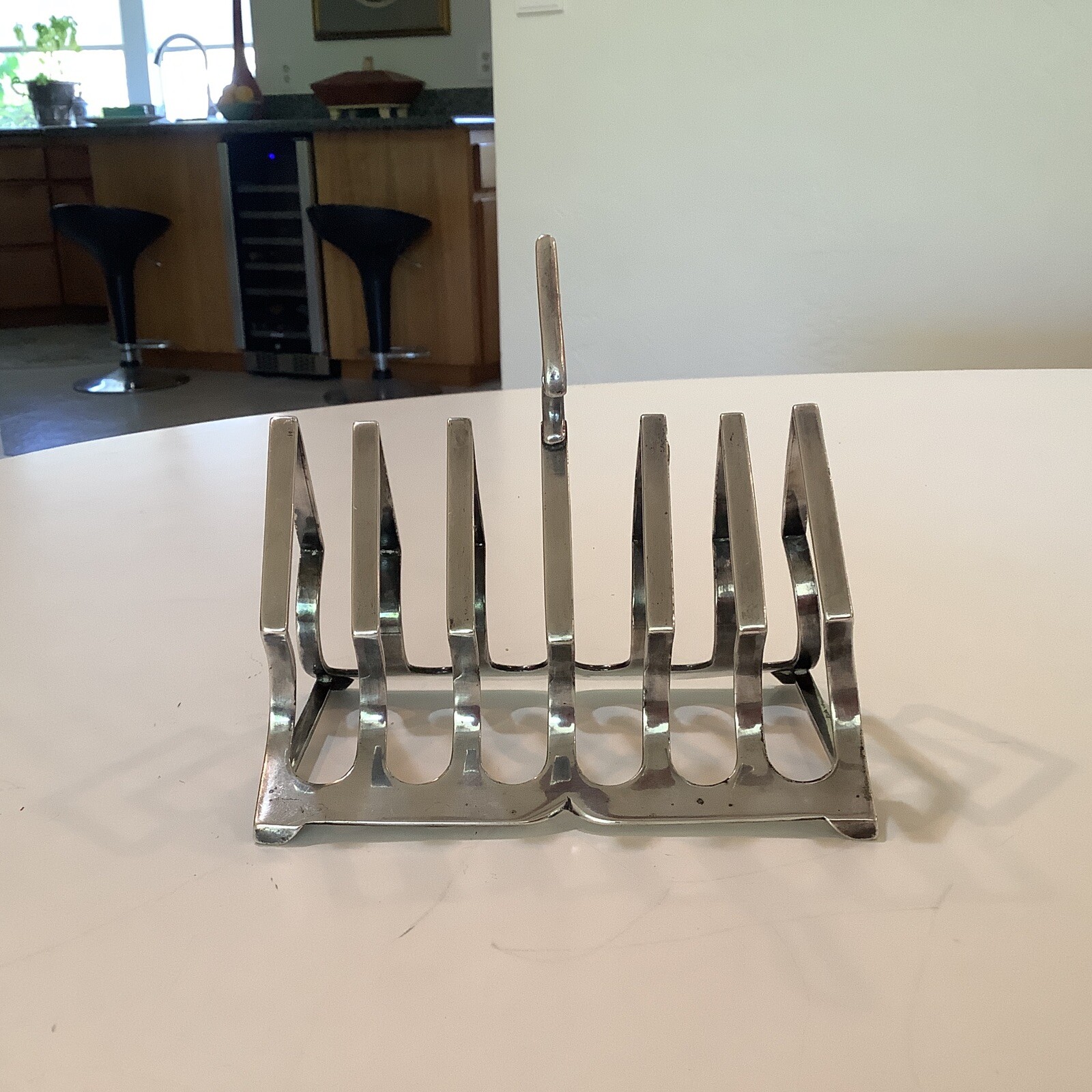 Vintage Rogers Art Deco Silver Plate Toast Rack Letter Holder WOW