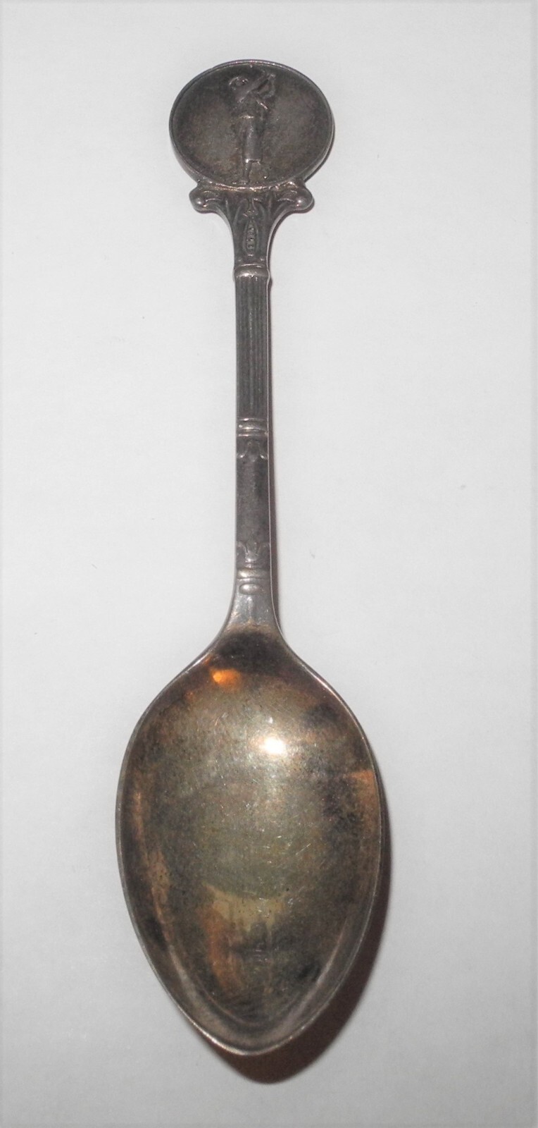 1900’s College University Golf Souvenir Award Medal Pin Sterling Silver Spoon