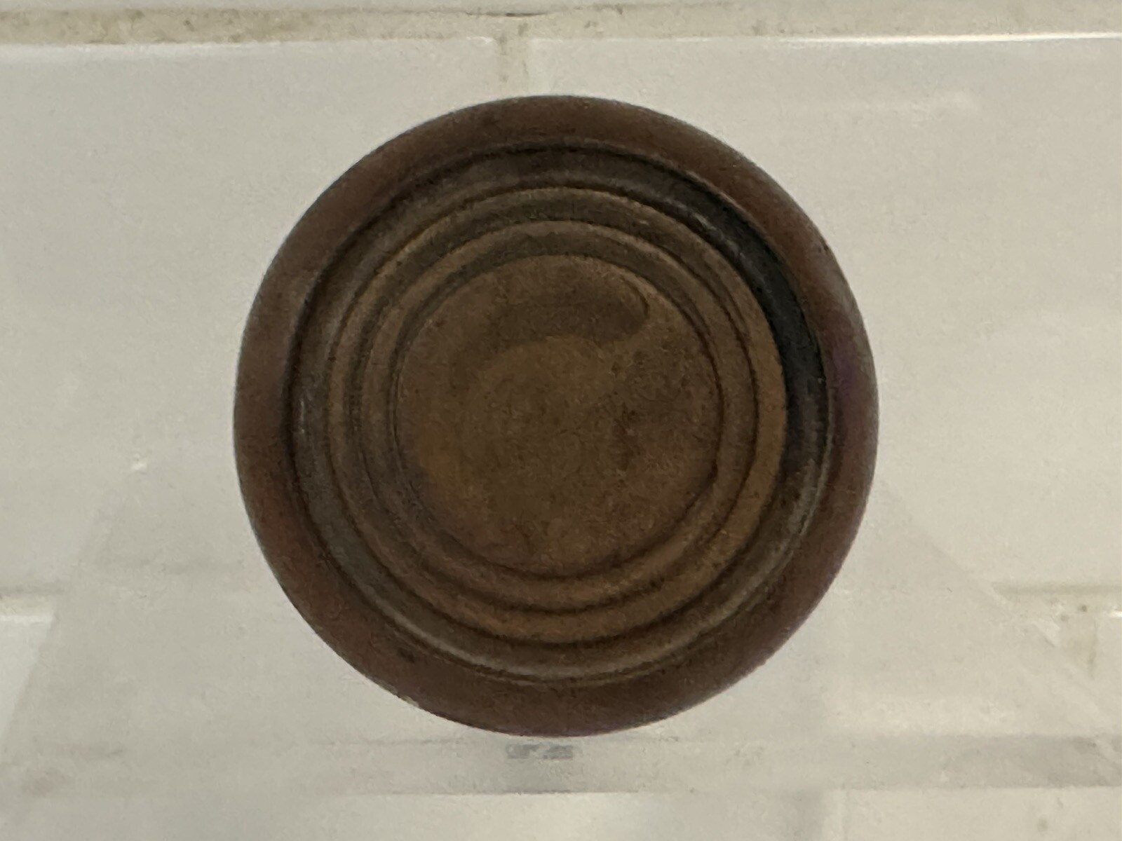 Vintage Antique Round Copper Door Knob