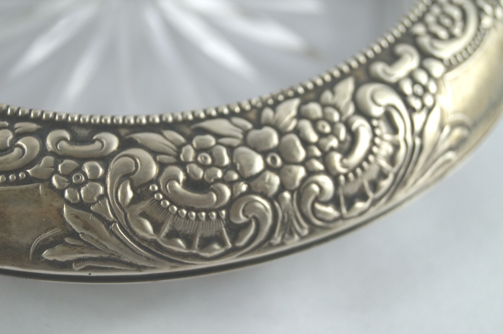 Vintage Botticelli Bottle Coaster Hank M. Whiting Sterling Silver 7 in Dia D341