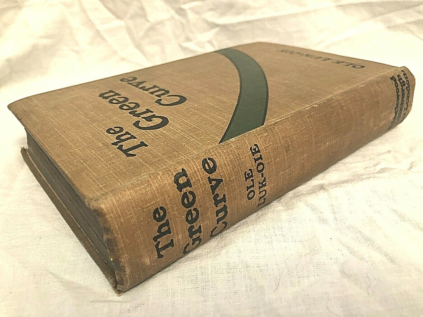 SIGNED Ole Luk-Oie – The Green Curve – 1st/1st 1909, with letter to Lord Iveagh