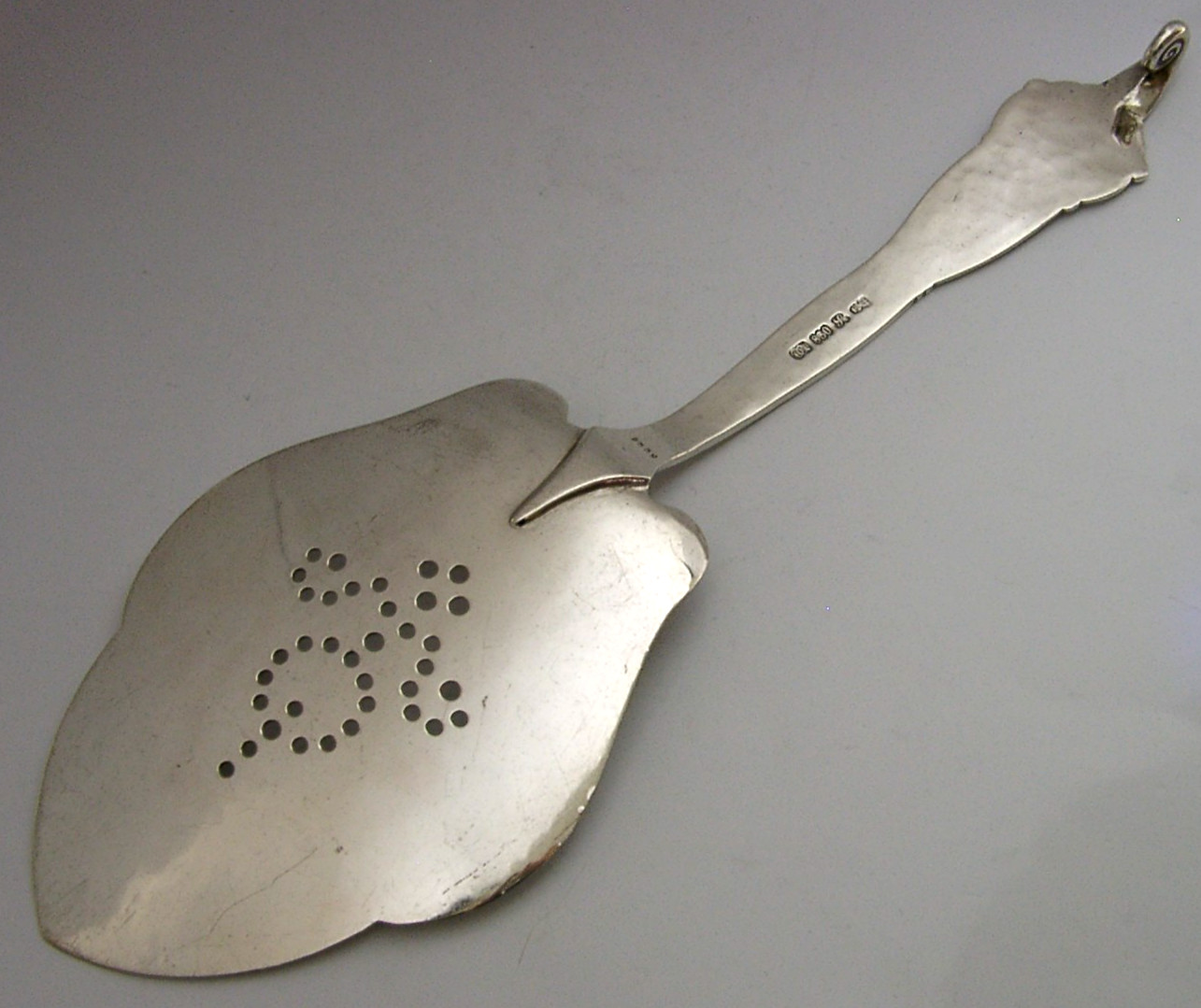 DARGESTIL NORWAY SOLID SILVER SERVER c1900 DAVID ANDERSEN 108g ARTS & CRAFTS