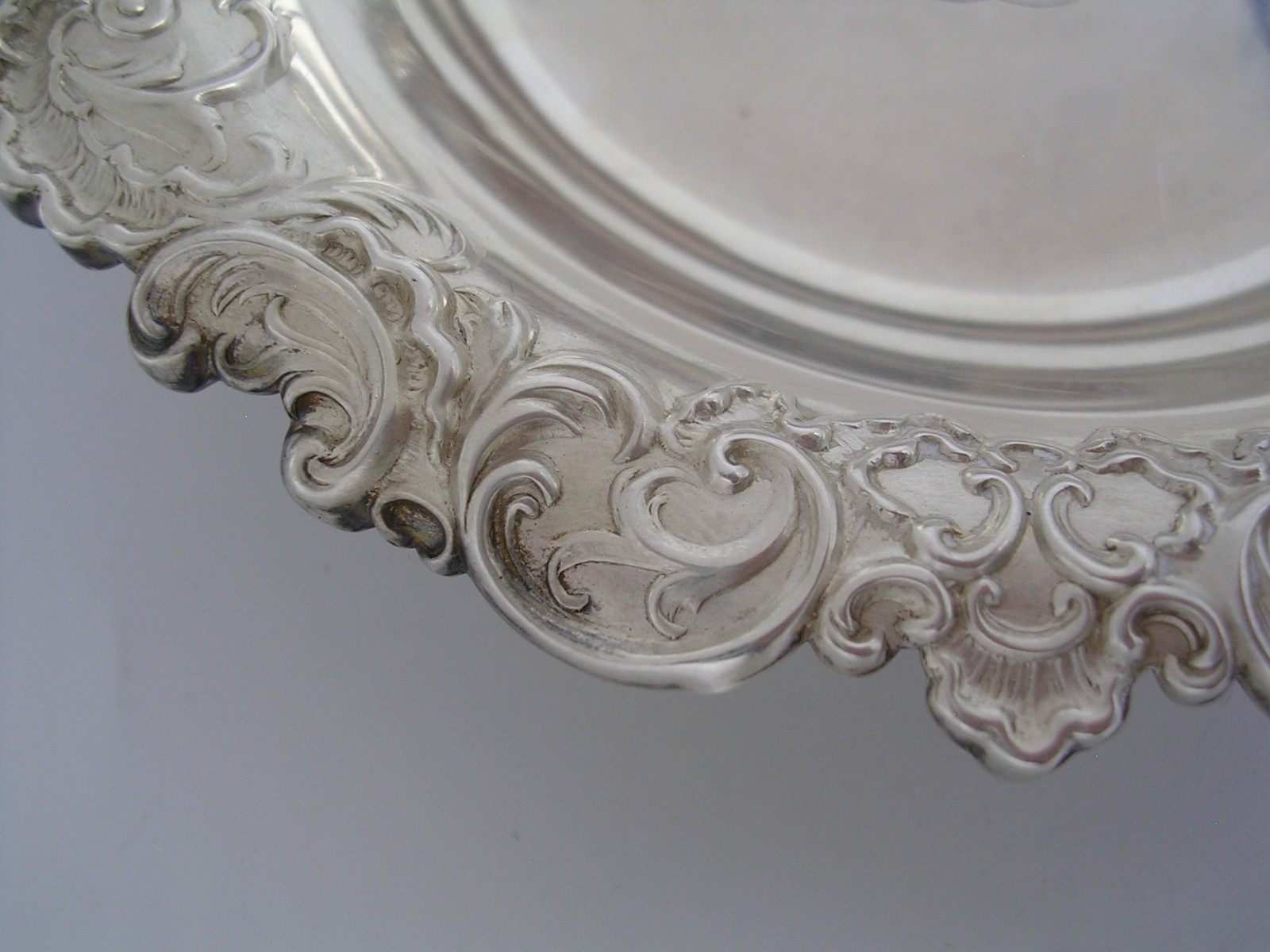 Pompadour by Whiting Sterling Silver Candy/Berry Bowl #5419-c.1895