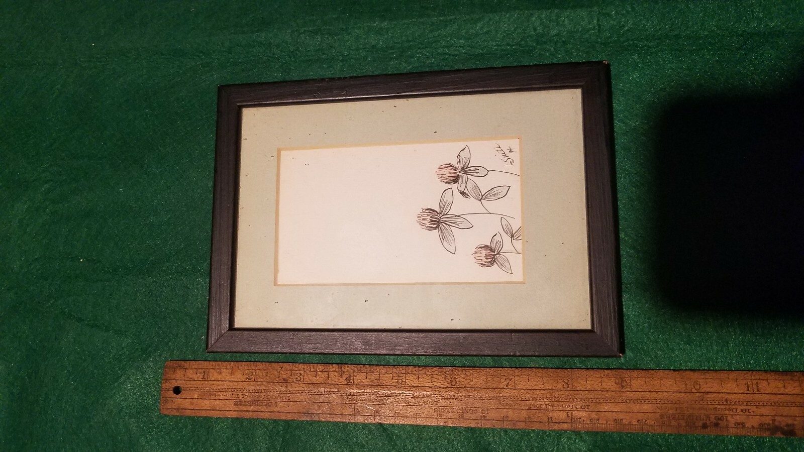 Pencil Art Picture With Note Inspiring Linda Smith 1974