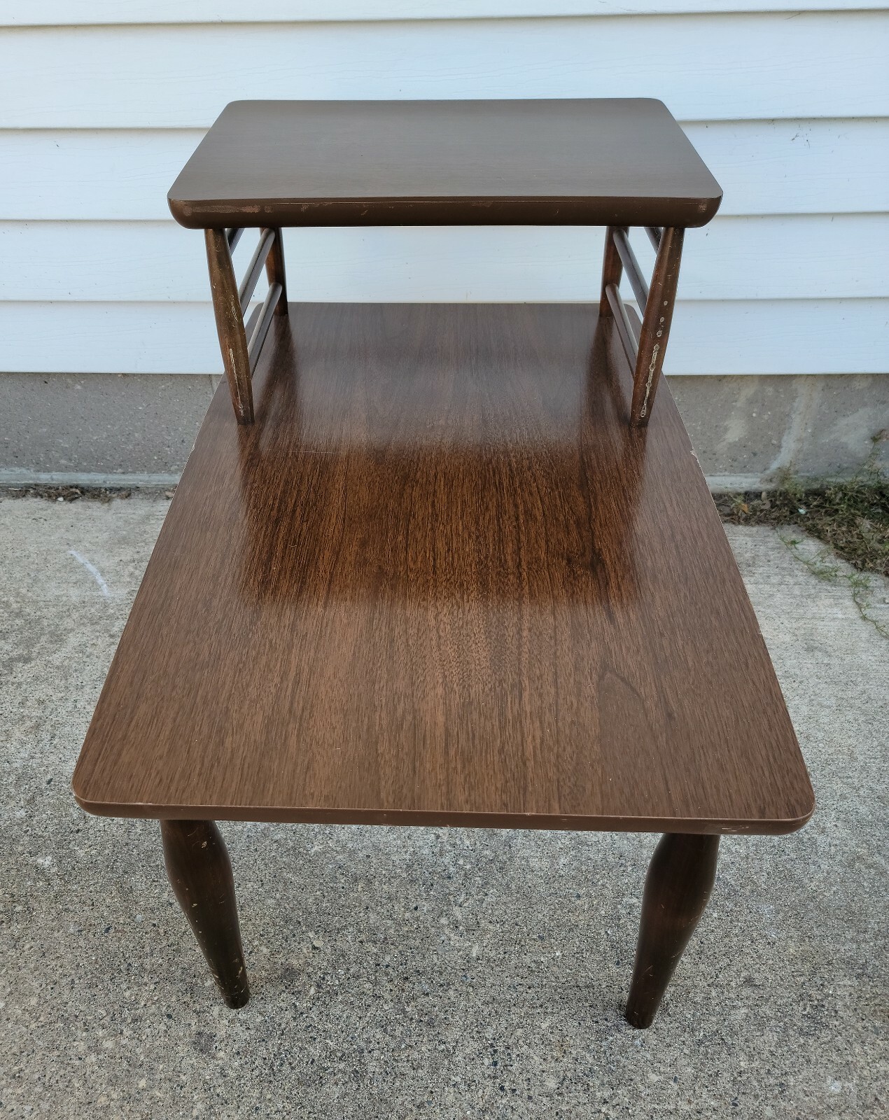 Classic Mid Century Modern Authentic Baumritter End Table USA
