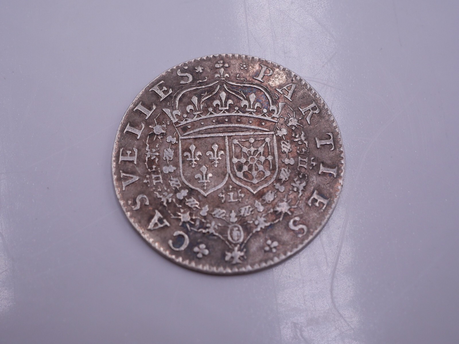 RARE 17TH CENTURY 1633 LOUIS XIII CASUAL PARTS MEDAL OR TOKEN