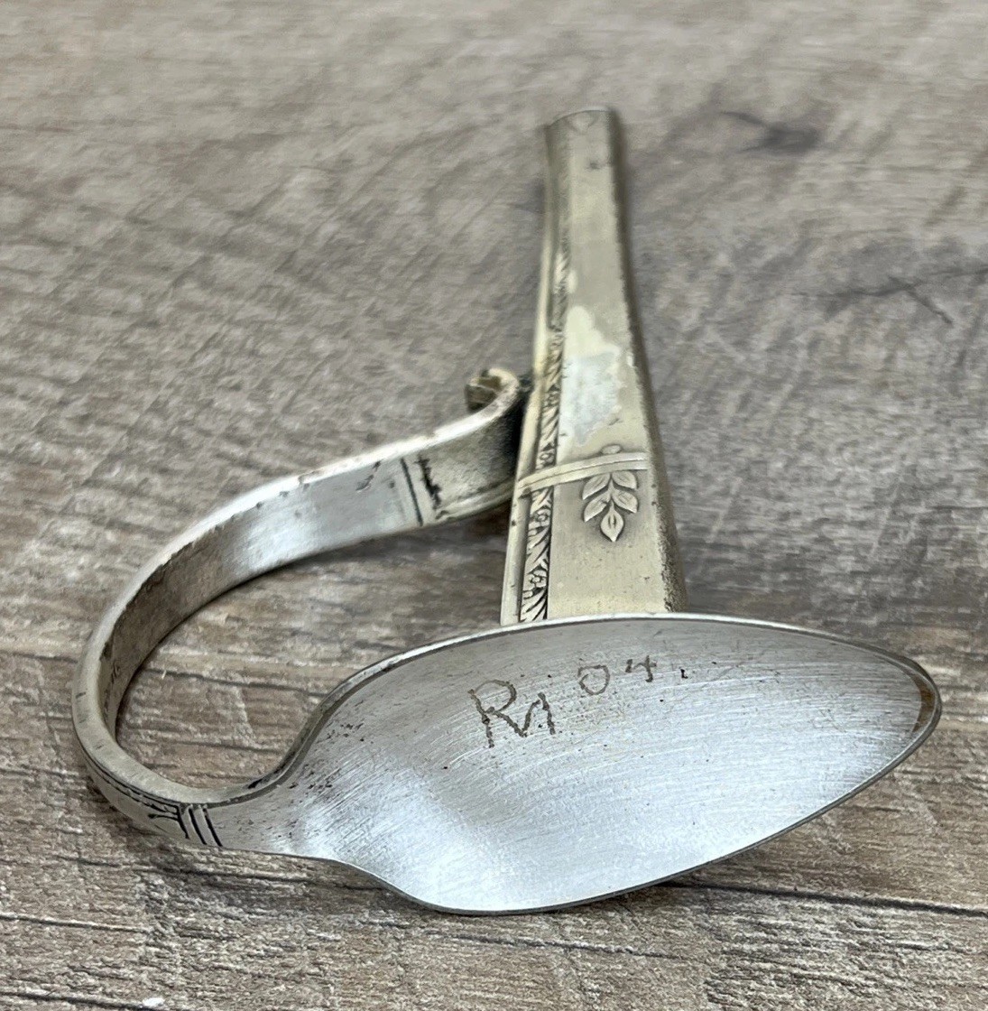 Vintage Art Silverplate Spoon Knife Flower Bud Vase Prestige Plate Silverware